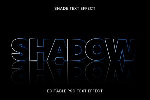 Text Effect Shadow