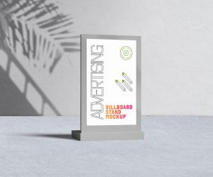 Billboard Display Stand Mockup