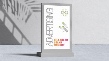 Billboard Display Stand Mockup