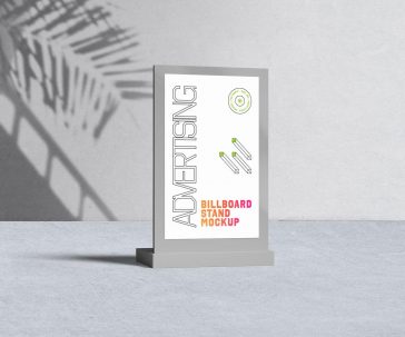 Billboard Display Stand Mockup