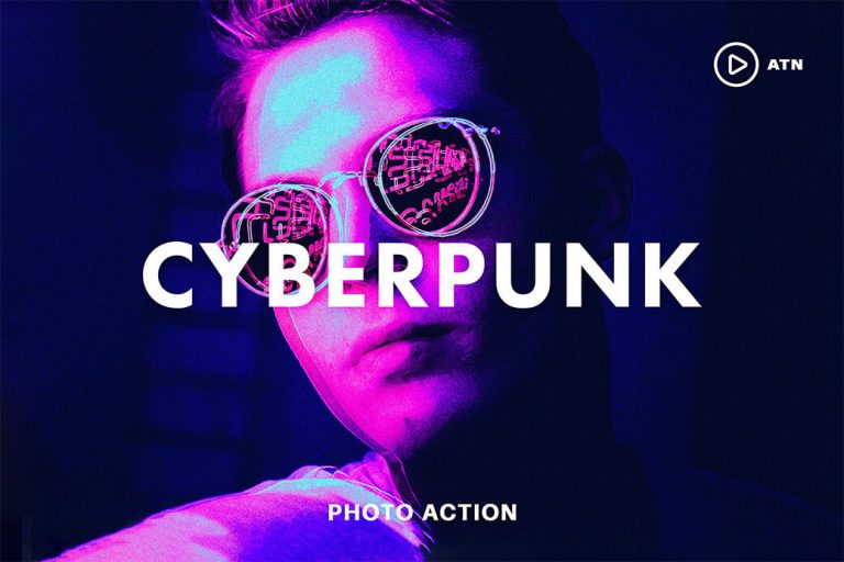 cyberpunk photoshop action free download