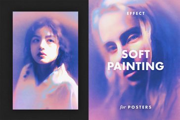 Soft Painting Poster Effect
