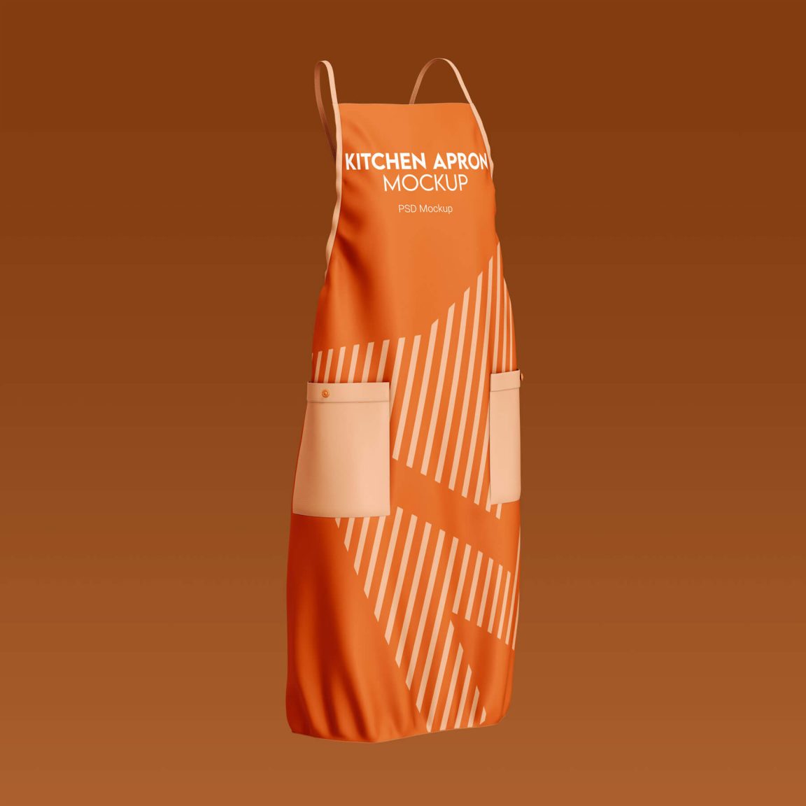 Free Professional Kitchen Apron Mockup PSD Set PsFiles