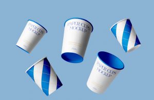 Paper Coffee Cups Mockup