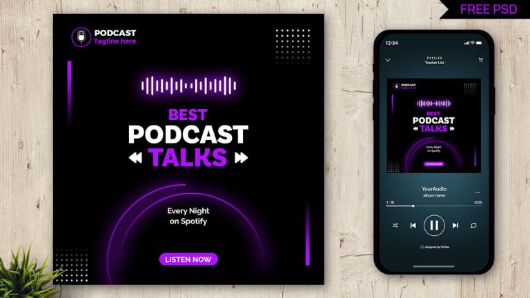 Free Spotify Mockup and PSD Templates - PsFiles