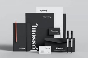 Free Corporate Stationery Branding Mockup PSD