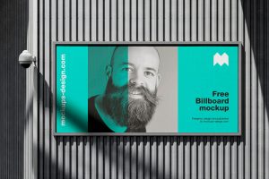 Industrial Billboard Mockup