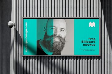 Industrial Billboard Mockup