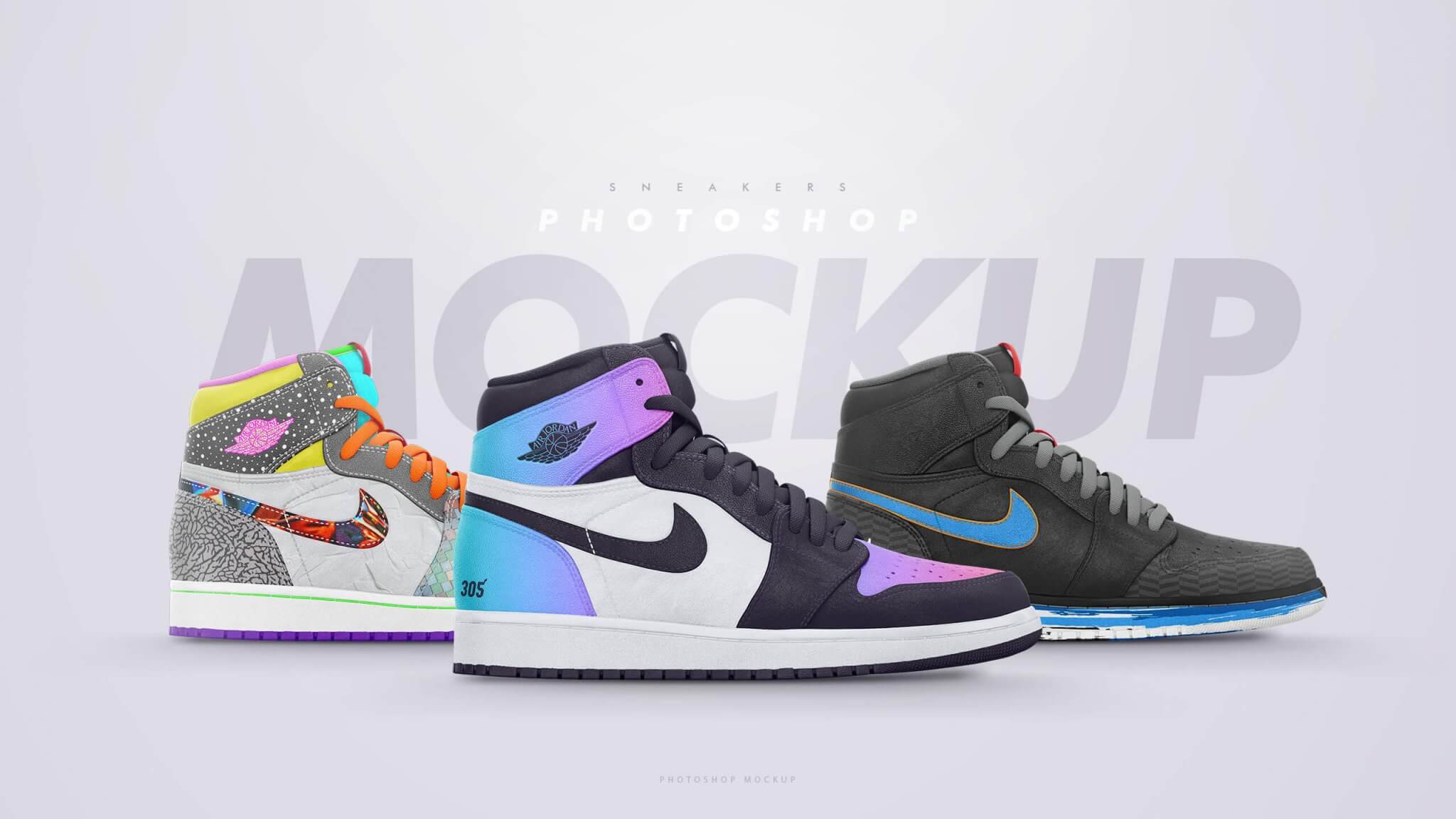 Free: Sneakers Mockup - Free download (PSD) - nohat.cc