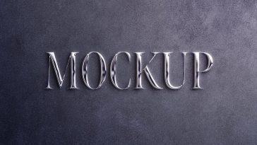 Quick Silver Logo Mockup