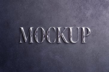 Quick Silver Logo Mockup