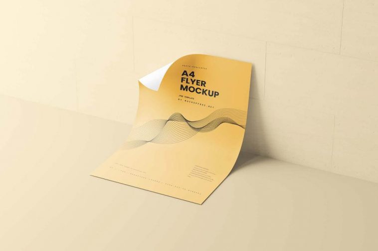 A4 Flyer Mockups