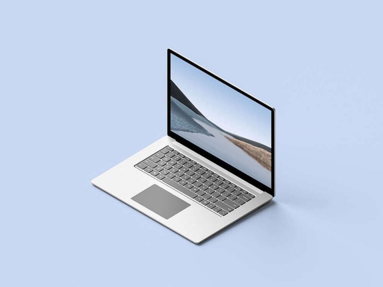 Surface Laptop Mockup