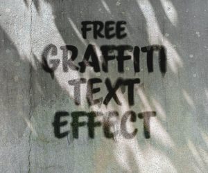 Graffiti Text Effect
