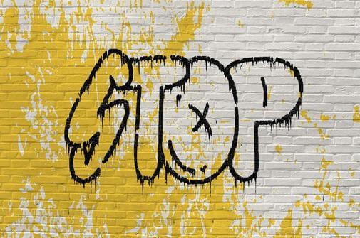 Leaking Graffity Text Effect