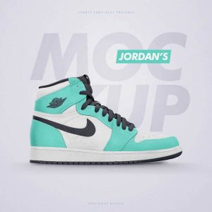 Free Nike Air Jordan Shoes Mockup PSD - PsFiles