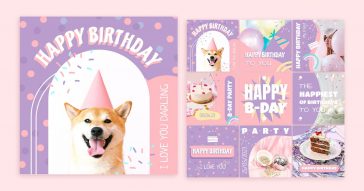 Free Birthday Instagram Post Template