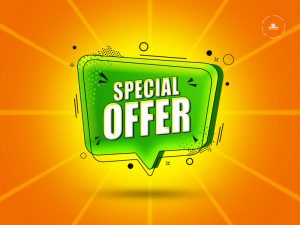 Free Discount Offer Banner Vector Graphic