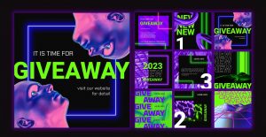 Free Giveaway Instagram Post Template