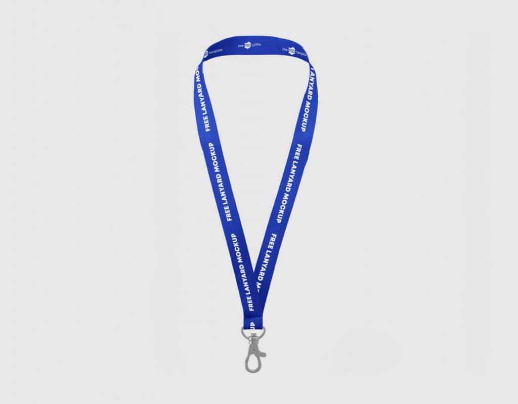 Free ID Card Holder Lanyard Mockup PSD Set - PsFiles