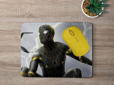 Top View of Rectangular Mouse Pad Mockup