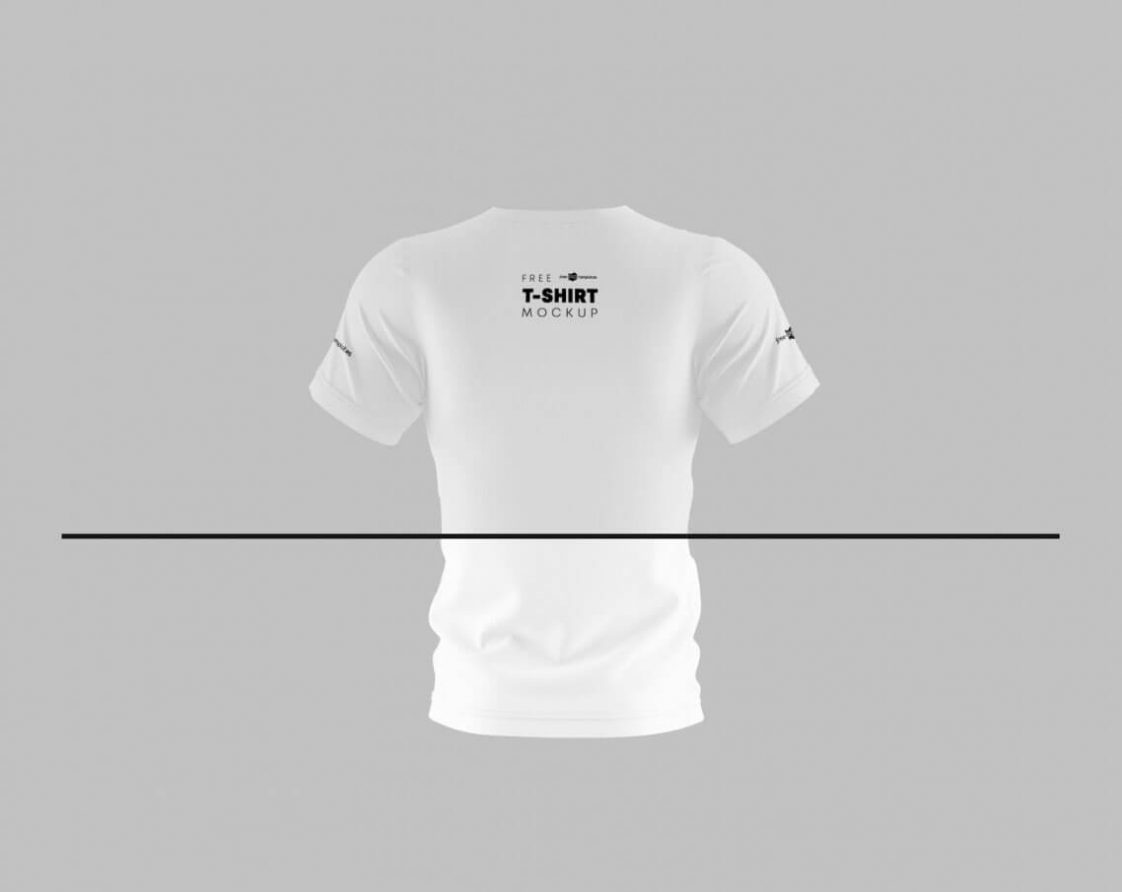 Free White TShirt Mockups PSD Set PsFiles