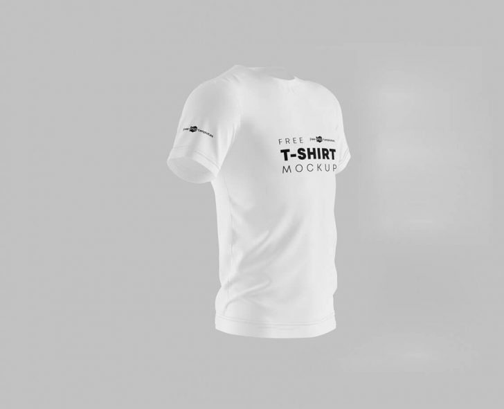 Free White TShirt Mockups PSD Set PsFiles