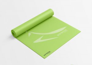 Free Rolled Yoga Mat Mockup