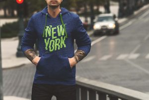 Photorealistic Hoodie Mockup PSD