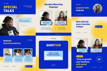 Podcast Instagram Post Template