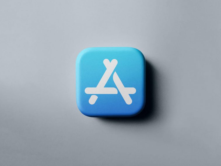 Free Apple / Android App Store Icon Logo Mockup PSD