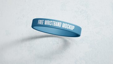 Free Wristband Mockup