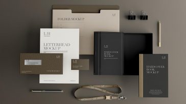 Free and Best Stationery Mockup