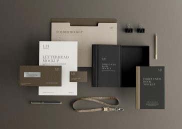 Free and Best Stationery Mockup