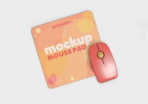 Three Mouse Pad Set Mockups