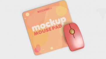 Three Mouse Pad Set Mockups