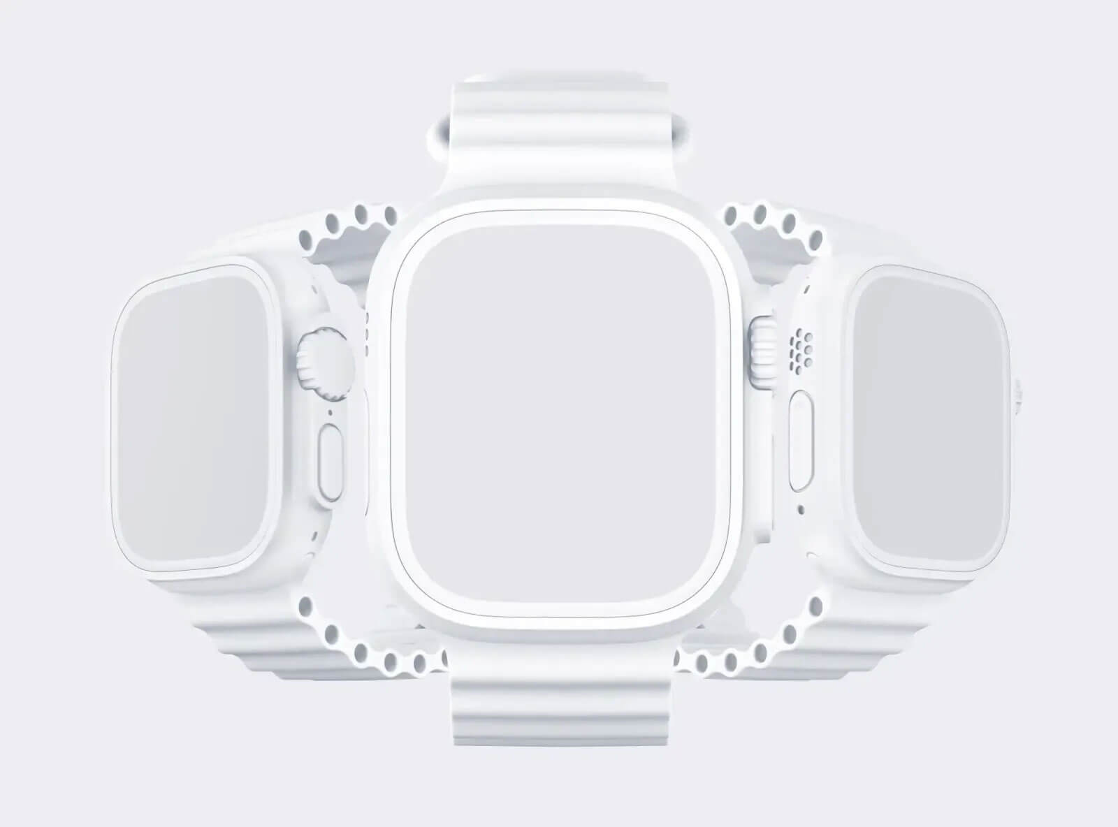 Free Apple Watch Ultra Mockup