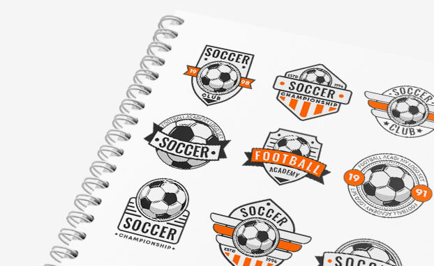 Free Soccer Logos Templates in EPS + PSD