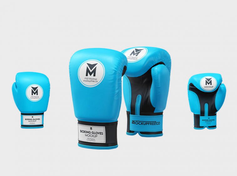 Boxing Gloves Mockup