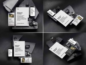 6 Free Stationery Mockups