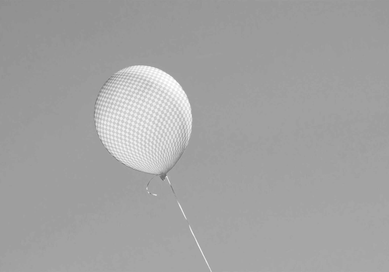 Free Balloon Mockup PSD