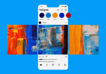 Free Instagram Post Mockup 2023 (PSD, AI)