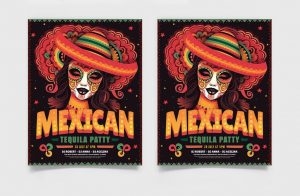 Free Mexican Party Flyer