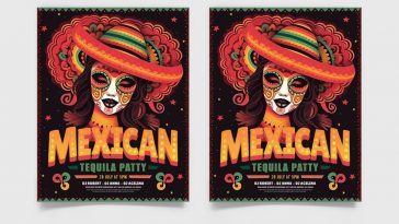 Free Mexican Party Flyer