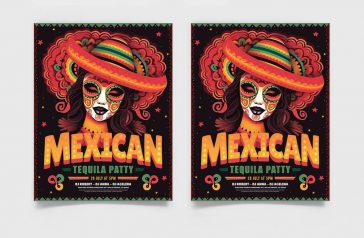 Free Mexican Party Flyer