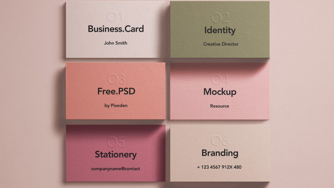 Free Cardholder With Cards Mockup - Free Photoshop Files