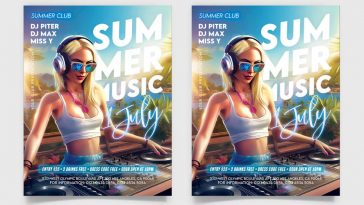Free Summer Music 2023 Flyer