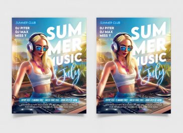 Free Summer Music 2023 Flyer