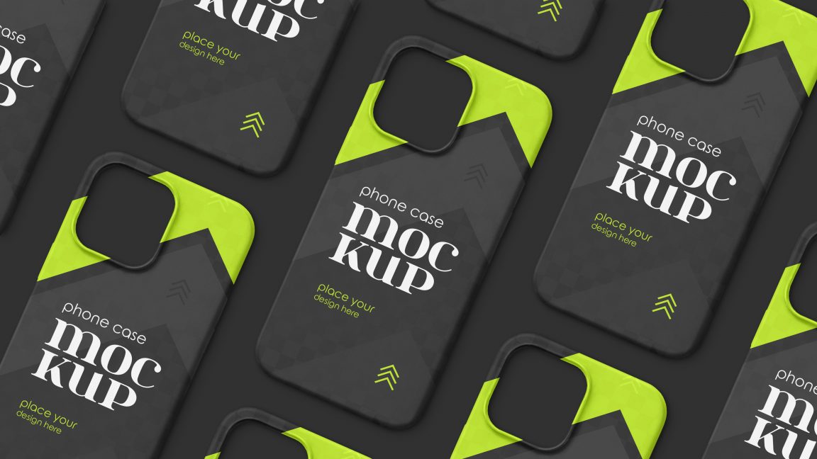 Free iPhone 14 Pro Max Case Mockup PSD Set - PsFiles