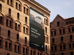 Free Large Banner Mockup